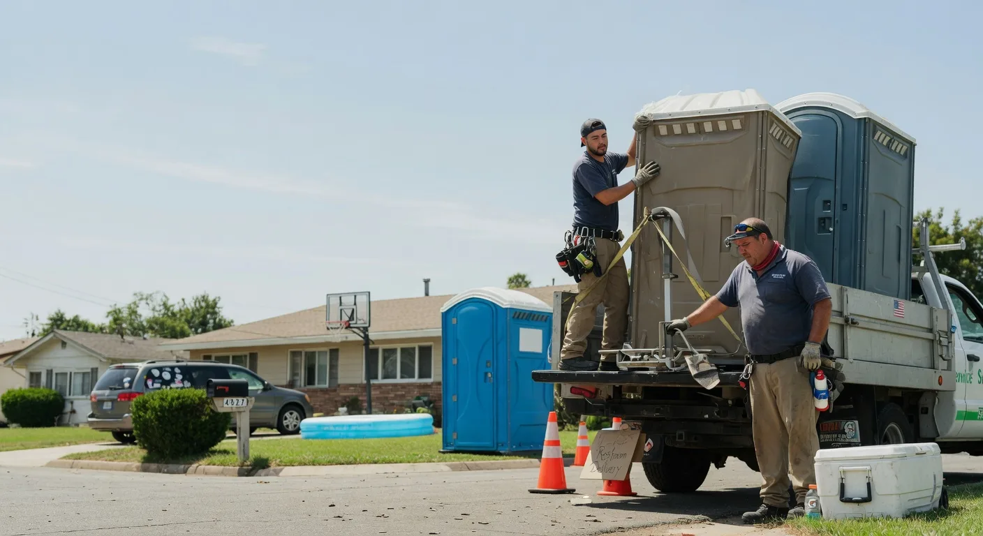 Porta Potty Rental in Honobia, OK near me